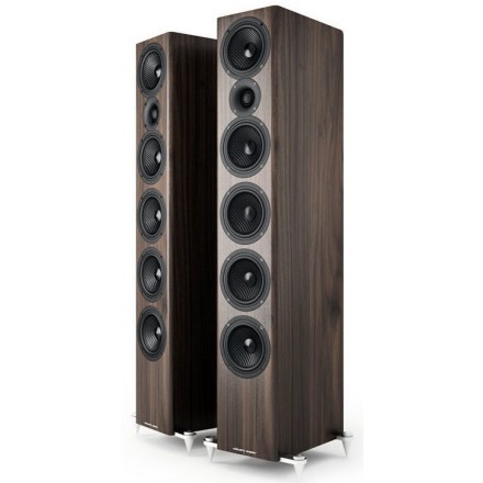 Acoustic Energy AE 520 real walnut wood veneer